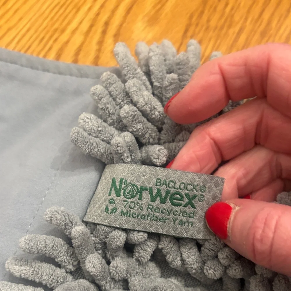 Gray Chenille Microfiber Mop Cover - Home Accents